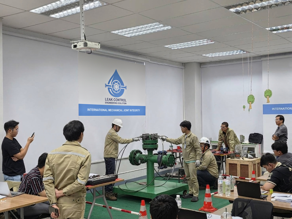 การฝึกอบรมหลักสูตร Mechanical Joint Integrity (MJI) มาตรฐาน ECITB สำหรับช่างเทคนิค